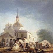 Francisco Goya The Hermitage of St Isidore oil painting picture wholesale